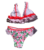 Biquíni florido com folhos - M - Image 2