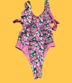 Fato de Banho rosas - S