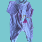 Babygrow aveludado com fada - 50cm - 0 meses