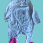 Babygrow aveludado Goodnight - 56cm - 1 mês