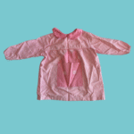 Bibe escolar casinha rosa - 3 anos