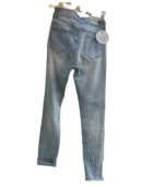 Calça ganga clara com rasgos - 38 (veste 36) - Image 2