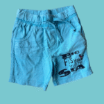 Calções azul claro Big Fish - TUC TUC - 2 anos