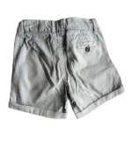 Calções clássicos, em tecido, com dobra -  18-24 meses - Image 2