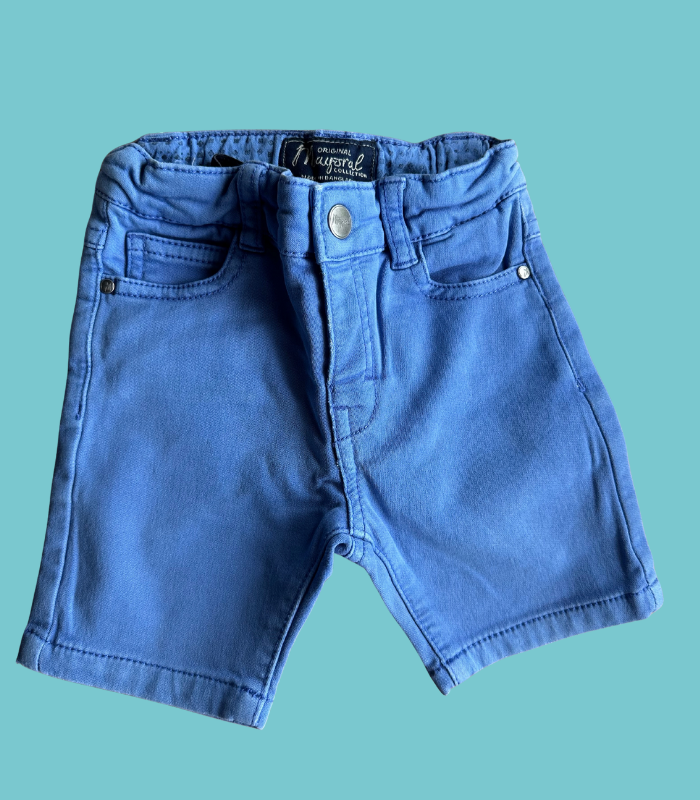 Calções ganga azul Mayoral_1 Calções azuis - MAYORAL - 92cm - 2 anos - Image 1