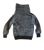 Camisola cinza com gola e fecho - 2 anos - Image 2