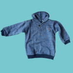 Camisola com gola e botão - 18 meses