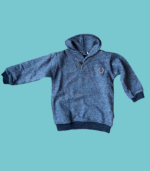 Camisola com gola e botão - 18 meses