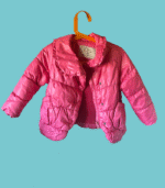 Casaco forrado rosa - 94 - 24-36 meses
