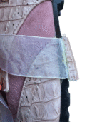 Sapatos rosa com atacadores em tule - Axel Girl - Image 3