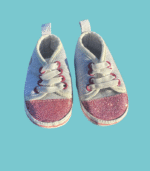 Sapatos bebé primeiros meses cinza