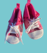 Sapatos primeiros meses xadrez