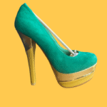 Sapatos plataforma em camurça - 36