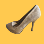 Sapatos castanhos com salto - 39