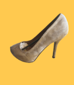 Sapatos castanhos com salto - 39