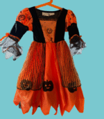 Disfarce Vestido Bruxa Halloween - S (80-92cm)