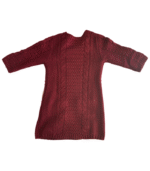 Vestido de malha bordeaux - MAYORAL - 104 - 4 anos - Image 2