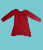 Vestido de malha vermelho - METRO - 4 anos