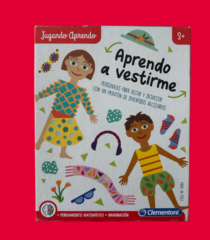 aprendo a vestirme_clementoni_1 Jogo - Aprendo a vestir-me - + 3 anos - Clementoni - Image 1