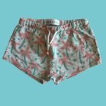Calções palmeiras rosa - 104 - 3-4 anos
