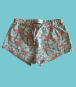 Calções palmeiras rosa - 104 - 3-4 anos