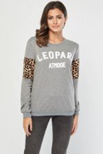 Camisola Leopard at mode - cinzenta - M/L - Image 3