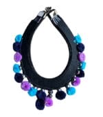 Colar pompons roxo - Image 2