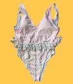 Fato de banho riscas - M