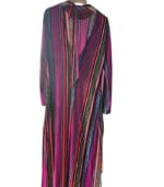 Vestido às riscas com rachas e decote atrás - TOPSHOP -38 - Image 5