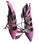 Botins bordeaux com cordões - Sahoco - 39 - Image 2