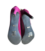 Botim aberto veludo bordeaux - AXEL - 41 - Image 4