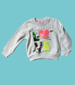 Camisola cinza Love & Peace - Watch Me - 92 cm - 2anos