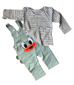 Conjunto verde patinho  - 18 meses - Image 2