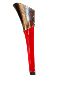 Sapatos plataforma de veludo pretos, prata e vermelho - 37 - Image 3