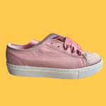 Sapatilha rosa com brilho - Lollipops - 36