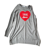 Vestido malha True Love cinza  - By Swan - TU - Image 2