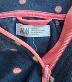 Casaco azul quentinho às bolas - H&M - 92cm - 2 anos - Image 3