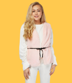 Colete pelo rosa - Casual Cloting - M