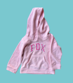 Camisola hoodie rosa - Fox Baby - 2 anos