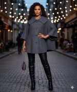 Poncho Cinza - My Polo X - M - Image 3