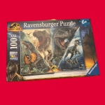 Puzzle Jurassic World - 100 peças XXL - Ravensburger - +6anos
