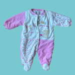 Babygrow rosa forrado - Bestido - 62cm - 6 meses