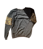 Camisola Leopard at mode - preta - M/L - Image 3