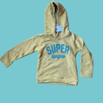 Camisola Hoodie mustarda - Playup - 5 anos