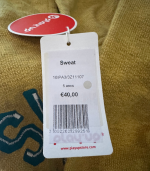 Camisola Hoodie mustarda - Playup - 5 anos - Image 3