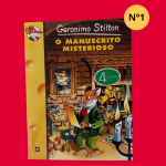 Livro "O manuscrito misterioso" - nº1 da coleção Gerónimo Stilton