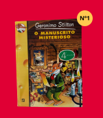 Livro "O manuscrito misterioso" - nº1 da coleção Gerónimo Stilton