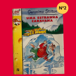 Livro "Uma estranha caverna" - nº2 da coleção Gerónimo Stilton