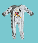 Babygrow Pijama Mickey -  86cm - 12-18 meses