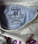 T-shirt cinza com letras roxas - Mayoral - 92cm - 2 anos - Image 4